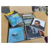 Box full of music CD some still sealed
