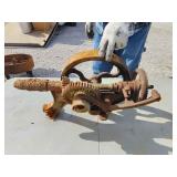 Old metal drill needs work