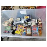 Tote full of miscellaneous