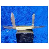 Four blade pocket knife