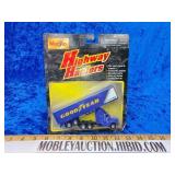 Vintage highway hauler Goodyear semi