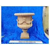 Rare cast iron planter Victorian error heavy