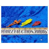 Diecast trailer 2 are marked tootsie