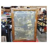 1930-40s IU BASKETBALL FRAMED THICKPOSTERn31'x41'