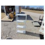 Smaller plastic shelf