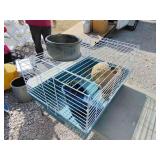 Guinea pig or outdoor rabbit cage