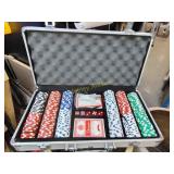Nice heavy poker set