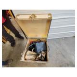 Trunk full of women's purses