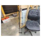 Metal rack believe it's for plates