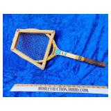 Vintage tennis racket Chris every