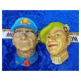 Vintage Chalk heads