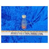 Small double cola glass bottle