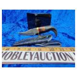 Beautiful handmade knife with sheath