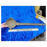 Huge heavy cast iron ladle