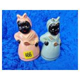 Mammy salt and pepper shakers