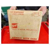 8 mm movie projector