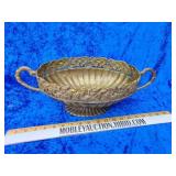 Heavy metal centerpiece bowl