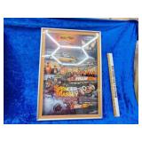 Top fuel poster frame no shipping