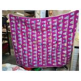 Hand sewn Quilt 80x64