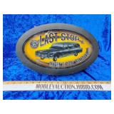 Lighted the last stop tavern body removal hearse