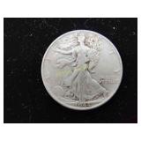 Walking Liberty half silver