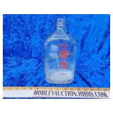 Farm fresh milk bottle