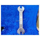 Metal Chevy wrench sign