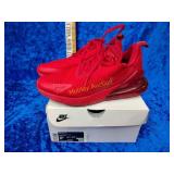 Nike Air Max 270 size 8 and 1/2 University Red