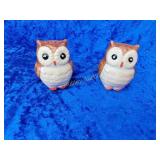 Owl salt and pepper shakers