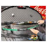 2 kids bows with arrows case is rough