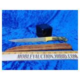 Beautiful handmade knife with sheath