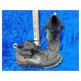 Nike off-white Air Force 1 mid black sold as is