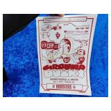 Hard to get peach bowl IU football poster