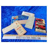 Original 1979 Ford truck manual and miscellaneous