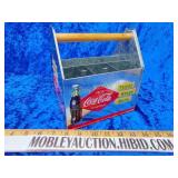 Galvanized Coca-Cola organizer