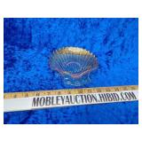 Carnival glass seashell