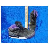Air Jordan spizike Black Court purple size 11