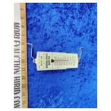 Standard oil Clay City Indiana thermometer