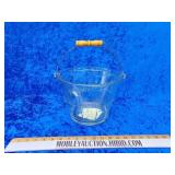 Anchor Hocking glass ice bucket no shipping