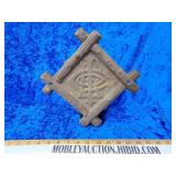 Antique cast iron possibly lodge sign?