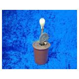 Antique A&j  mixer with original crock and lid