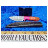 Beautiful handmade knife with sheath