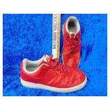 Nike Air Force 1 LV8 action red snake skin size