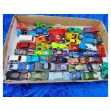 Misc car flat of toys