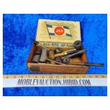 Cigar box full of pipes
