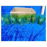 Vintage juice glasses