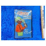 Black Americana metal sign