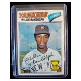 Willie Randolph All-Star rookie vintage 77