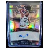 Pacers / IU Thomas Bryant select Silver autograph