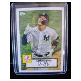 Aaron judge Topps throwback